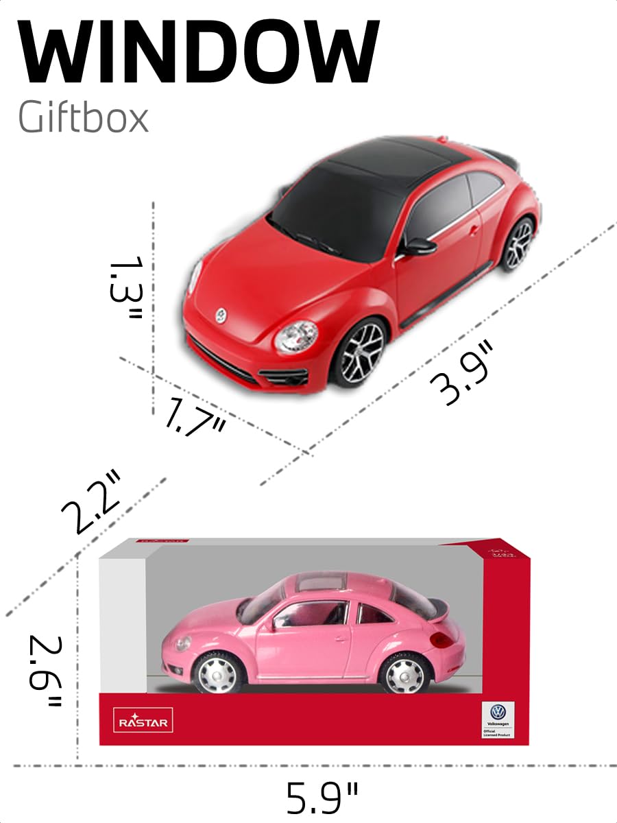 Amazon.com: RASTAR 58800 1/43 Volkswagen Die Cast Metal Toy Car