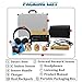 MAHWER Water Leak Detector Tool - High Accuracy Water Leak Detector with Probe Pin, Headphone and 4-Level Frequency Adjustable for Water Pipes/Cement Pipes/Steel Pipes