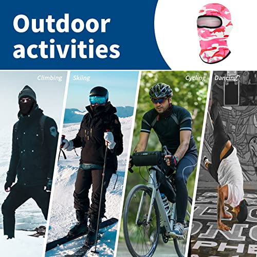 Image of YESLIFE Balaclava Ski Mask for Men and Women, Winter Face Mask, Shiesty for Skiing, Snowboarding & Motorcycle