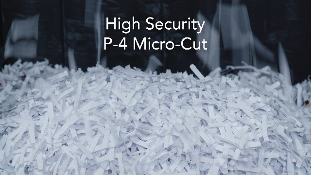Amazon.com : GBC Paper Shredder, 20 Sheet Capacity, Micro-Cut, P-4