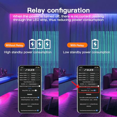 Controlador para Tira LED RGB con Micrófono ESP32 WLED miniatura 6