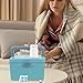 NOLITOY Portable Medical Storage Box Handle Large Capacity Medicine Organizer for Home Travel and Car Multi-Layer Emergency Supplies Chest