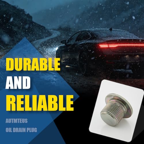 Image of Oil Drain Plug M22x1.5 Replacement for Chrysler Dodge Ram, Oil Pan Drain Bolt, Compatible with 4778578 090-151