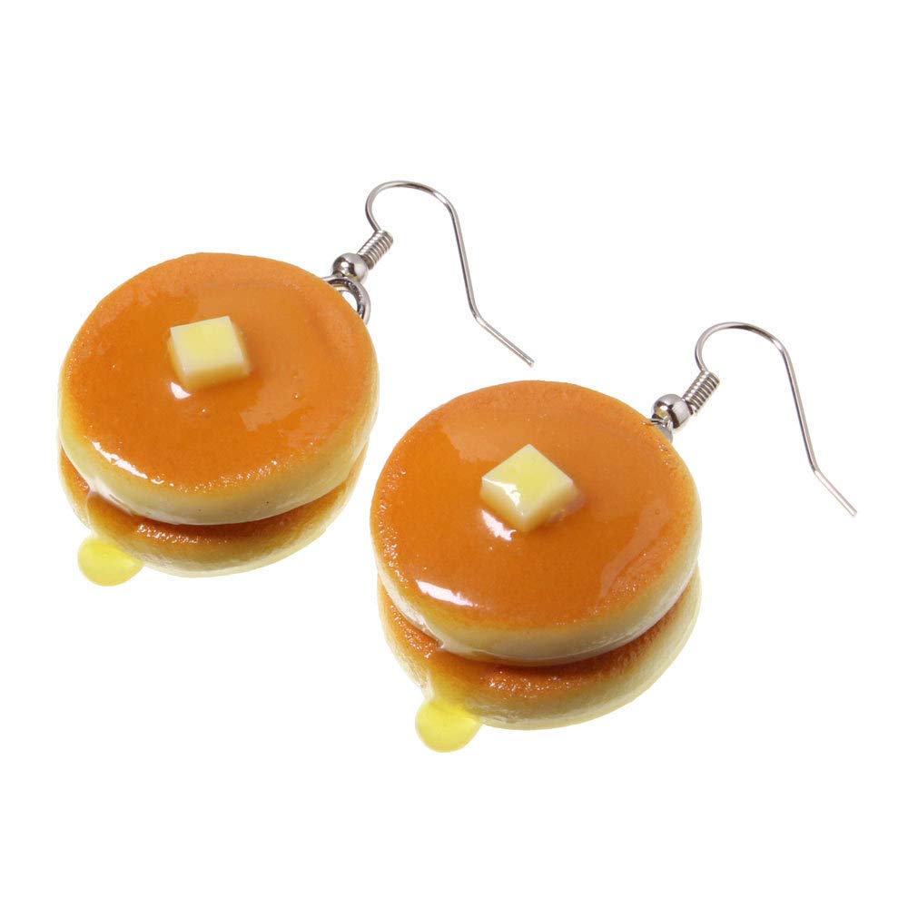 ピアス　クローバー　ジュース　ミニチュア　オレンジ　食品サンプル　推し活　デート ピアス クローバー ジュース ミニチュア オレンジ 食品サンプル 推し活