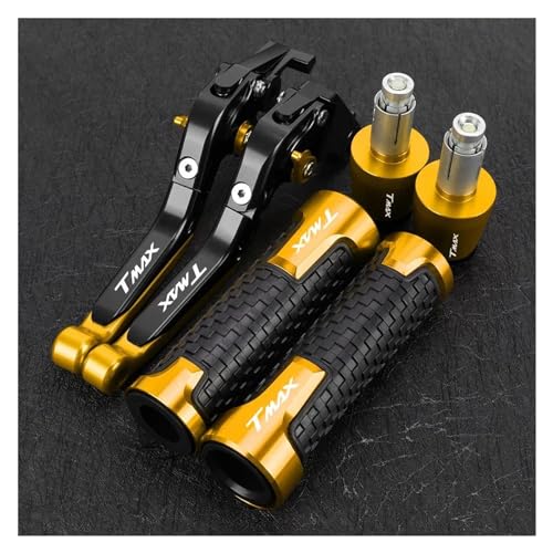 ���]�Ԃ̃n���h���o�[�G���h �K�� TMAX 560 Tech Max 500 T-MAX 530 SX DX �܂肽���ݎ��u���[�L�N���b�`���o�[�n���h���o�[�O���b�v�G���h�ɍœK(Gold3)