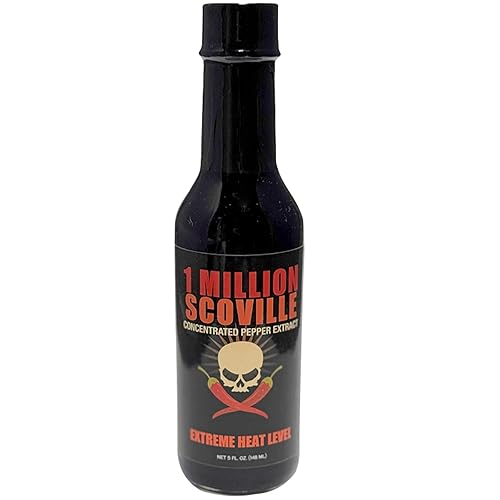 Miniatura 5 de 1 botella de salsa picante con extracto de pimienta de Million Scoville