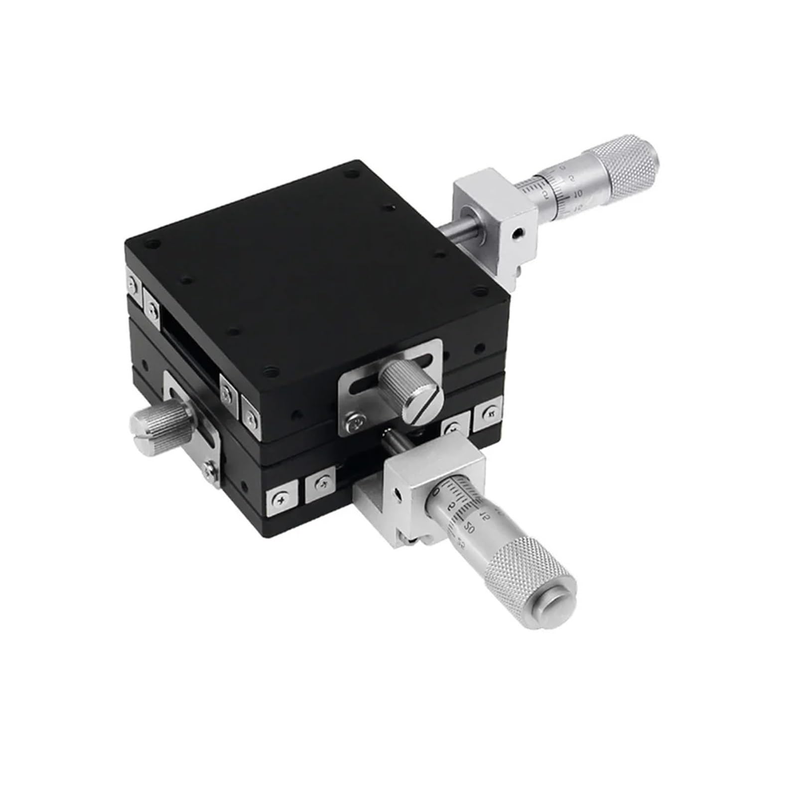 Micrómetro de Desplazamiento XY LGY40 40 * 40 con Plataforma Deslizante y guía de Bolas de Acero XY40 LGY40-R LGY40-L LGY40-C (LGY40-C XY)