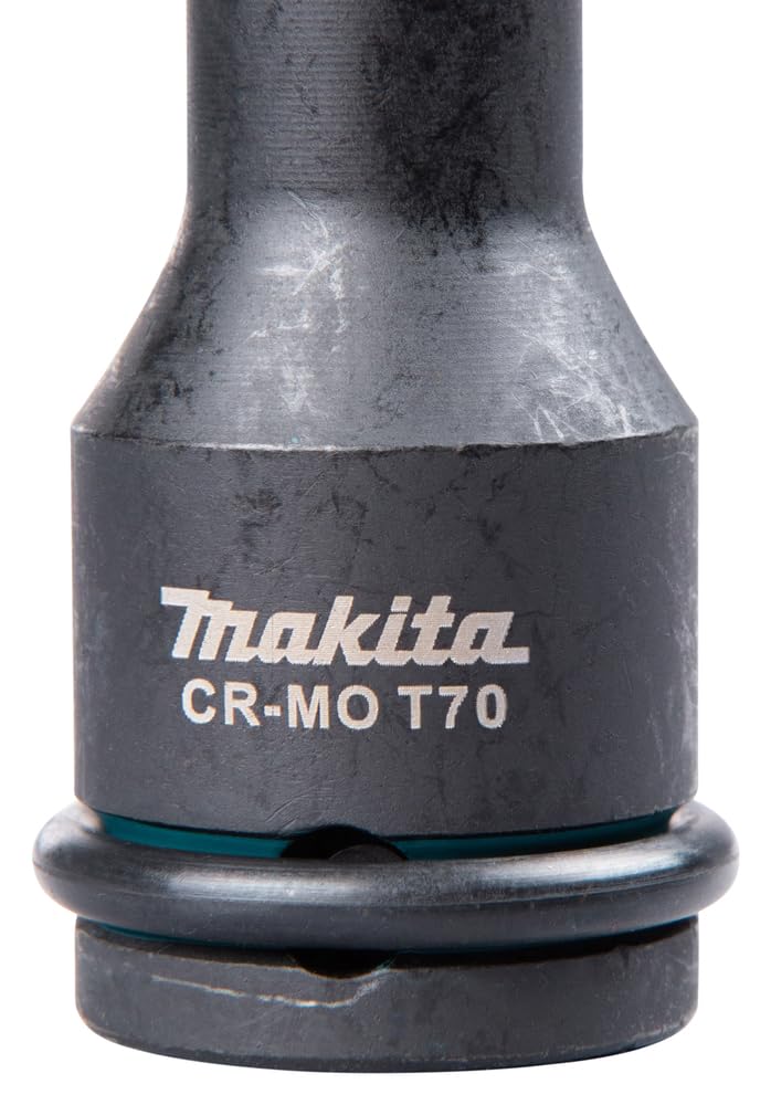 Makita Set di bussole per avvitatore a percussione, 7 pezzi, nero, con valigetta