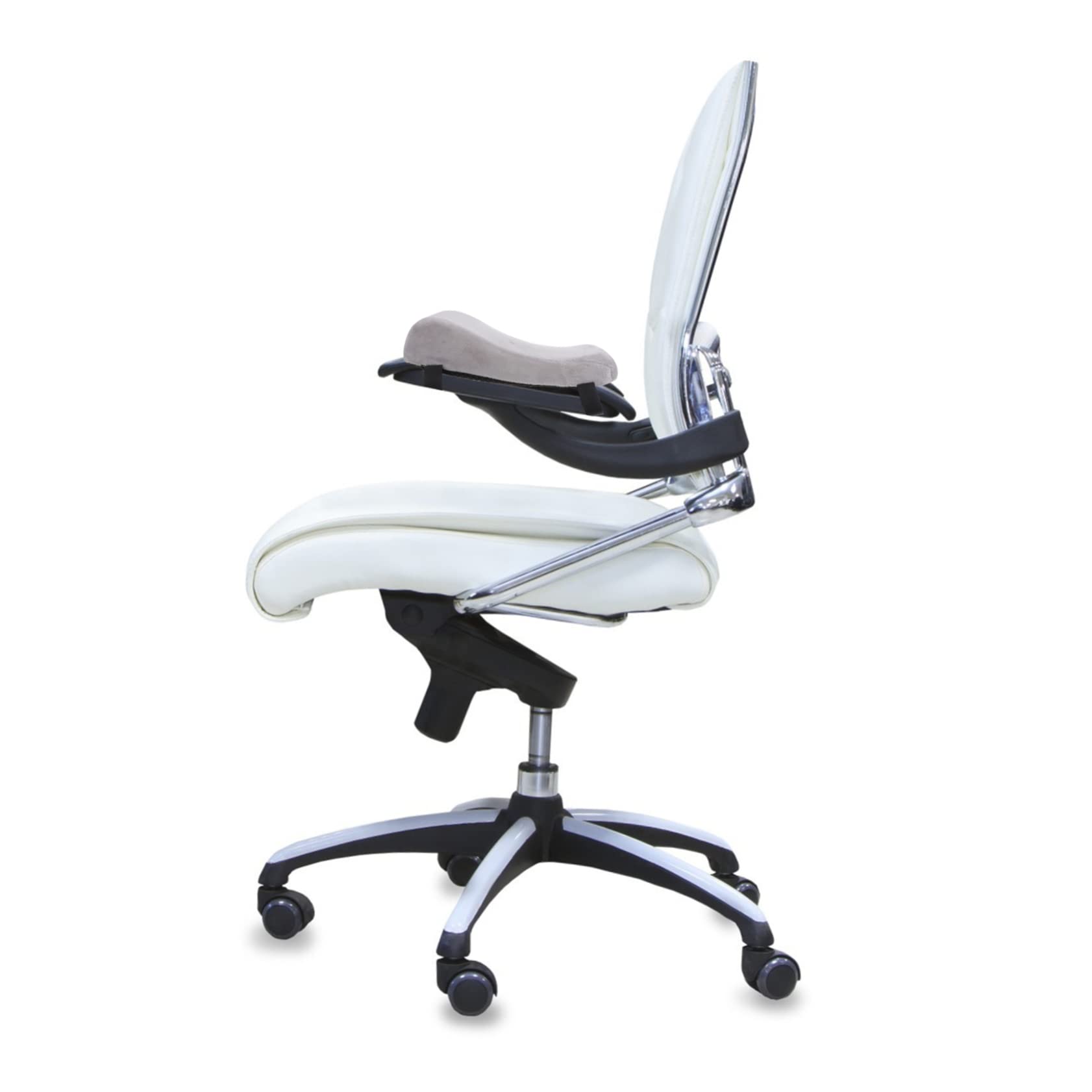 Operitacx 4pièces Coussin Accoudoir Mousse à Mémoire Coussin De Support pour Coude Confort Optimal pour Chaises De Bureau Et Domicile Soulagement De Pression pour Bras Et Coudes