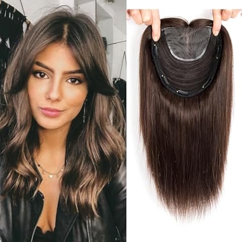 Lovenea Human Hair Topper 10 Inch Cover