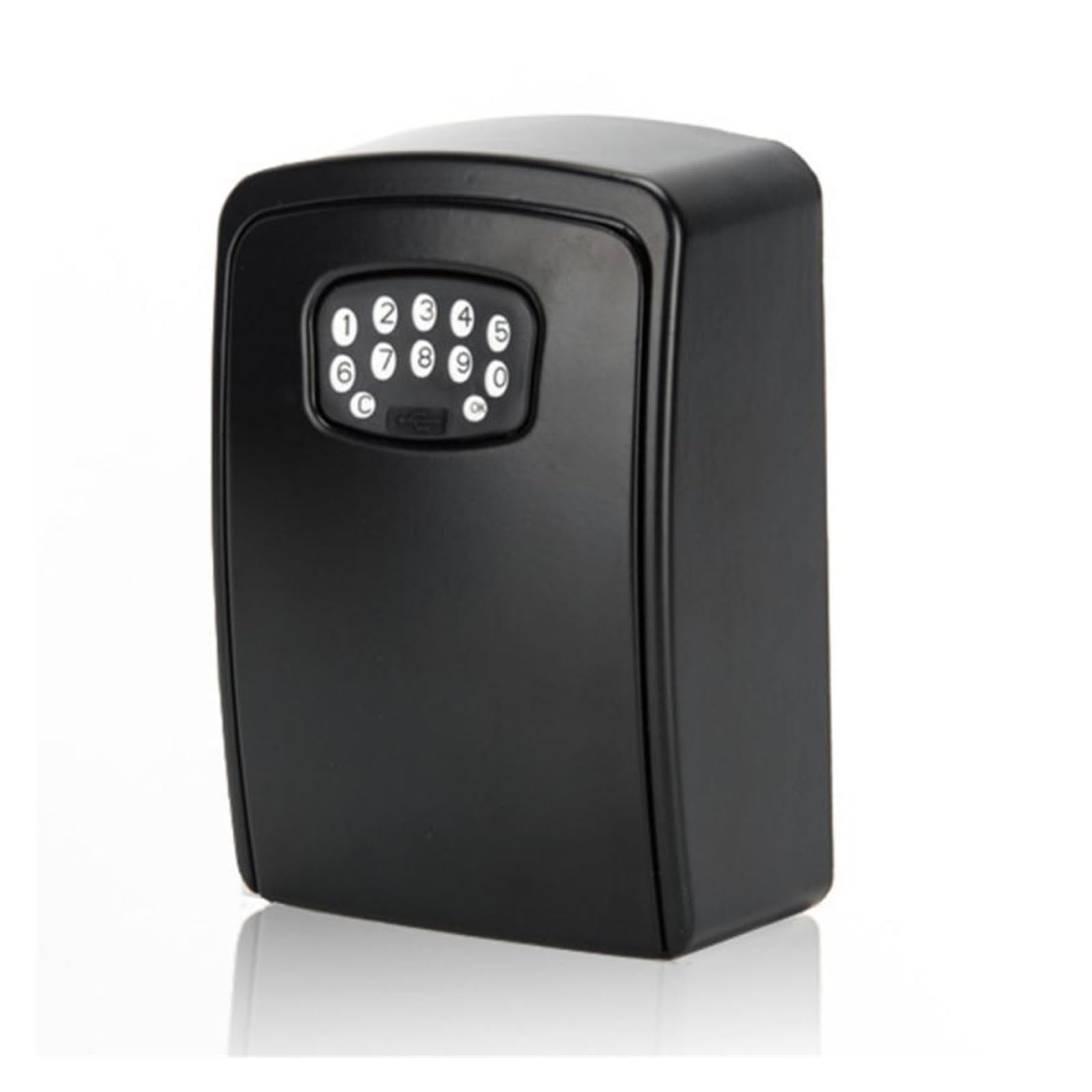 Smart Key Box portatile Resistente alle intemperie Portachiavi a parete per uso interno ed esterno Sicurezza elettronica Cassaforte per uffici di noleggio Soluzione di archiviazione chiavi