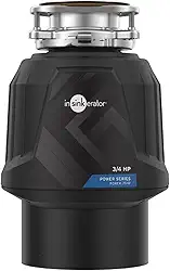 InSinkErator Power Triturador de lixo 0,75 HP, preto