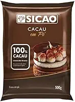 Cacau em pó 100% Sicao 500g