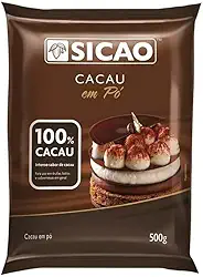 Cacau em pó 100% Sicao 500g