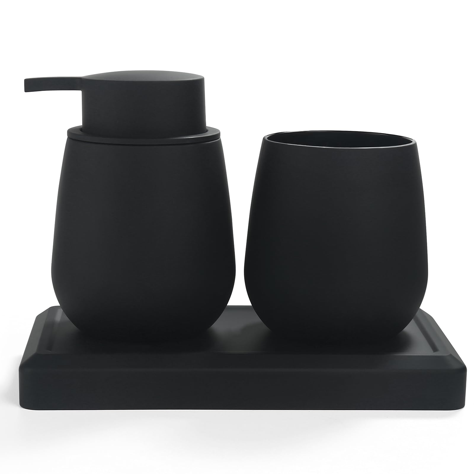 Ensemble Salle de Bain Accessoire Noir
