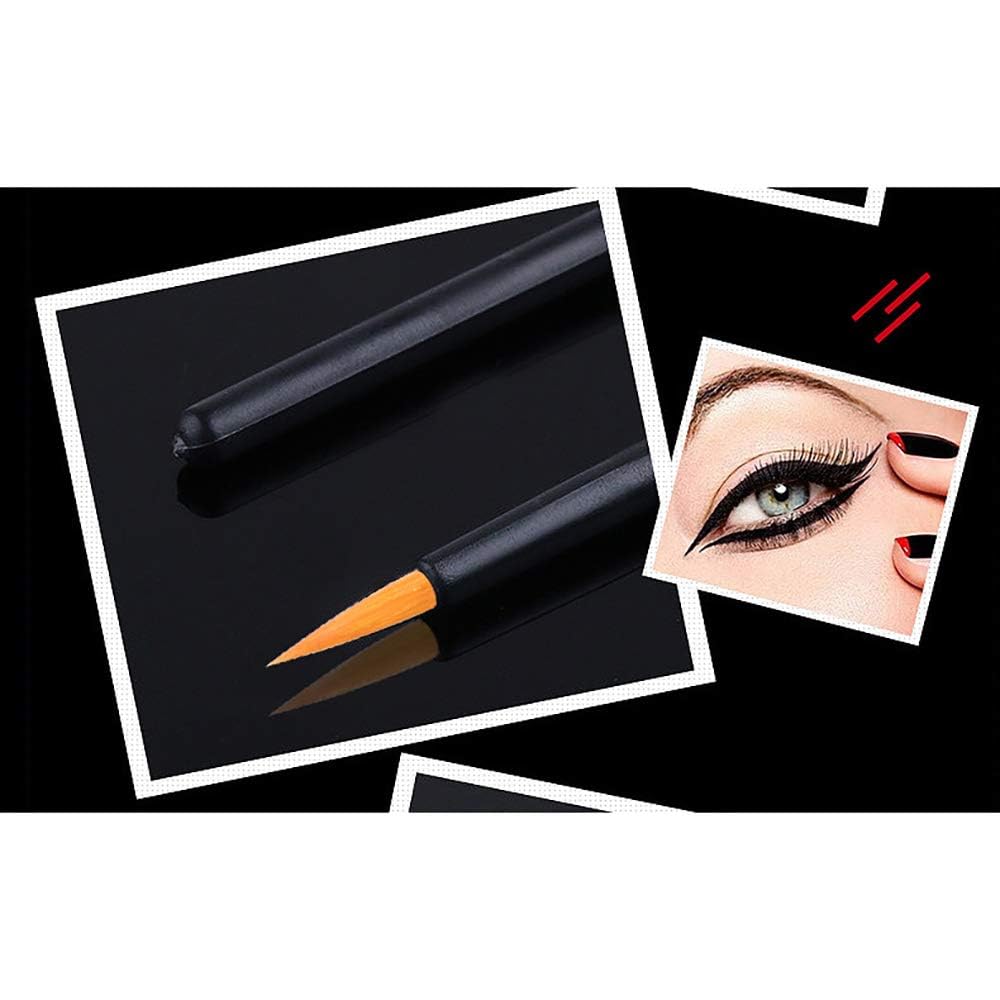 Nyamah Sales 50pcs Eyeliner Brushes With Covers,Eye Liner Wands for Makeup, Eyeliner Applicator Cosmetic Eye Wands Makeup Tool for Eye Line Eyelash Growing - Image 9 thumbnail