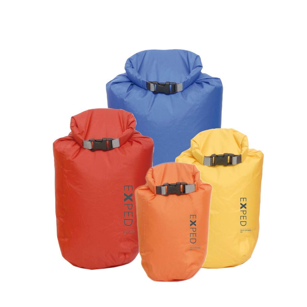 ExpedFold Dry 4 Pack Drybag One Size Assorted