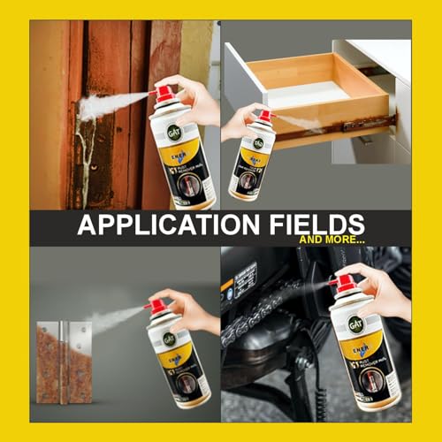 Image of ENERG G1 Rust Remover MoS2 Spray 150ml | Fast Acting Rust Dissolver, Metal Protector, German Automotive Technology, Loosens Rusted Parts & Stops Corrosion