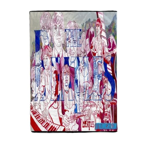 CHEWYZ Couvertures Polaires en Flanelle 3D The Beatles,Impression 3D,couvertures Populaires,Douces,Confortables,Chaudes et moelleuses,Automne/Hiver,Couverture Chaude et épaisse (180x200cm) - Les Beatles, Paul McCartney, John Lennon, RIngo Starr, George Harrison CHEWYZ Couvertures Polaires en Flanelle 3D The Beatles,Impression 3D,couvertures Populaires,Douces,Confortables,Chaudes et moelleuses,Automne/Hiver,Couverture Chaude et épaisse (180x200cm) – Image 3