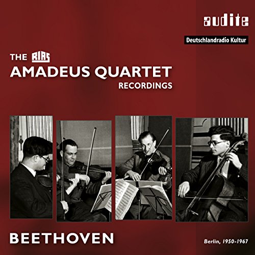 The Rias Amadeus Quartet Beethoven Recordings (Ludwig Van Beethoven: String Quartets, Op. 18, Op. 59, Op. 95, Op. 127, Op. 131, Op. 130, Op. 135, Op. 132, Great Fugue, Op. 133 & String Quintet, Op. 29)