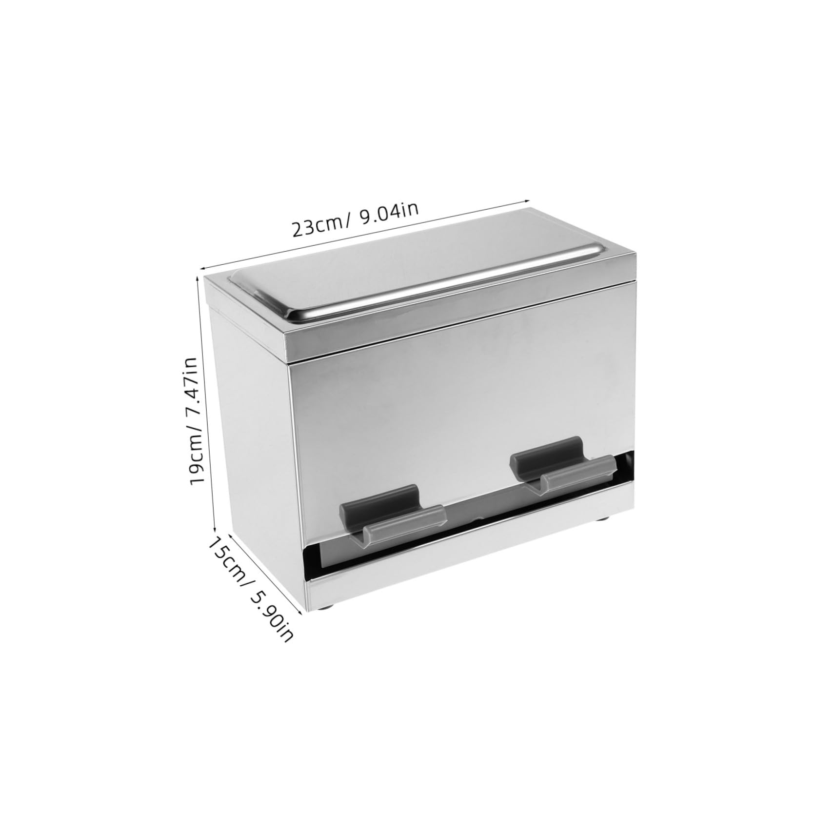Automatischer Edelstahl Strohhalm Essstäbchen spender mit Pressmechanismus Großer Aufbewahrungsbox für Gastronomie und Haushalt Langlebiger Trinkhalm container Praktischer