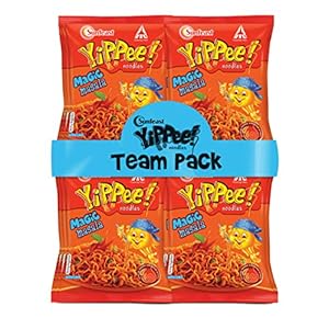 Sunfeast YiPPee! Magic Masala, Instant Noodles 720g/810g/840g (Pack of 12) ( weight may vary )
