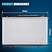 Nilight Radiator for Honda Accord 2003 2004 2005 2006 2007 2.4L FWD，Replaces CU2797, Performance Aluminum Replacement OEM.