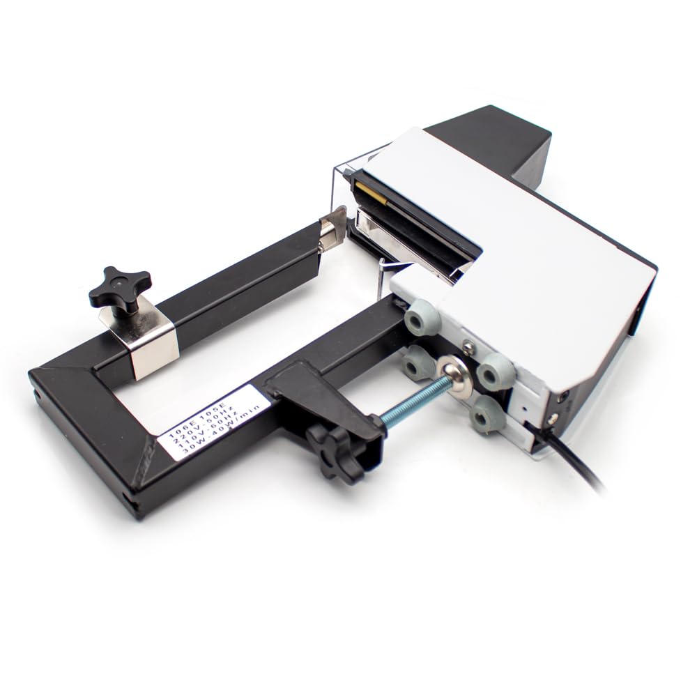 220V 106 Pinzatrice Elettrica Automatica Rapida per la Rilegatura, Cucitrice Elettrica Pesante per La Rilegatura Piana (Teste doppie)