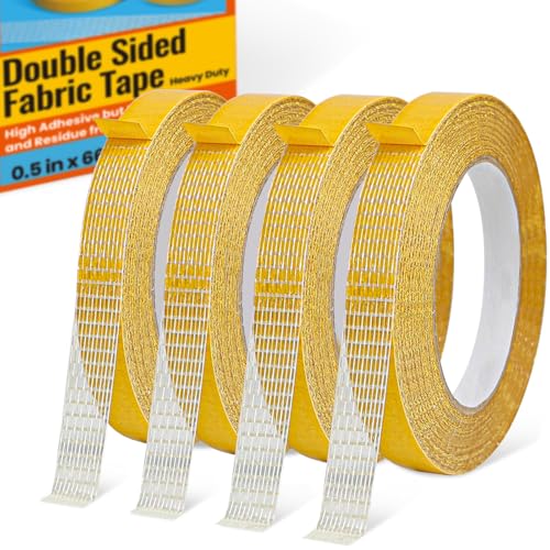 Double Sided Fabric Tape Heavy Duty for Hemming, No Sewing or Ironing need