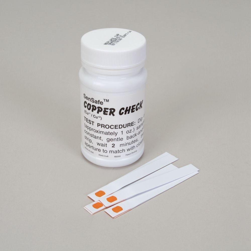 Total Copper Water Test Strips (vial/25)