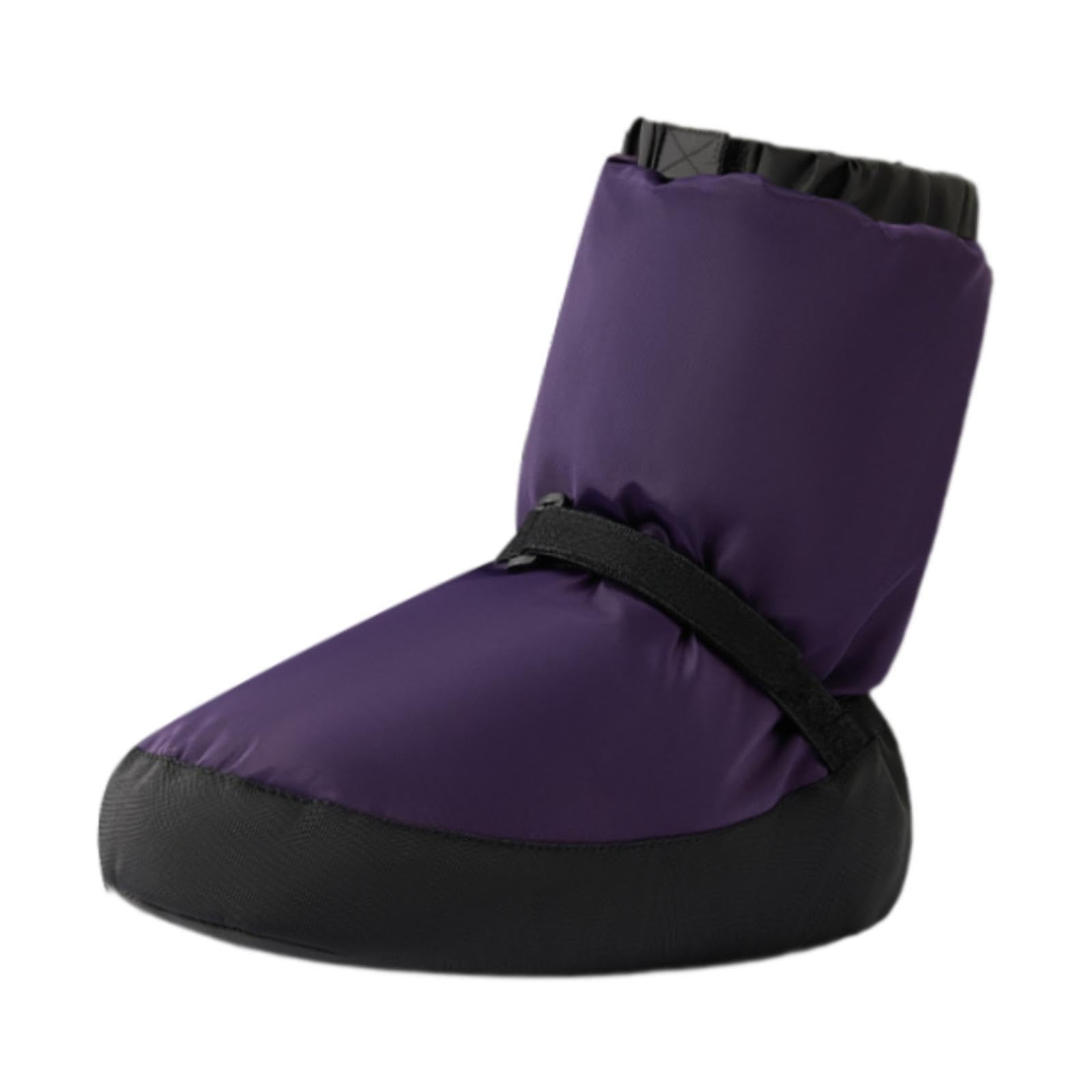Dance Shoes Performance Winter Boots for Women Stylish Ballet Warm up Bootie L
