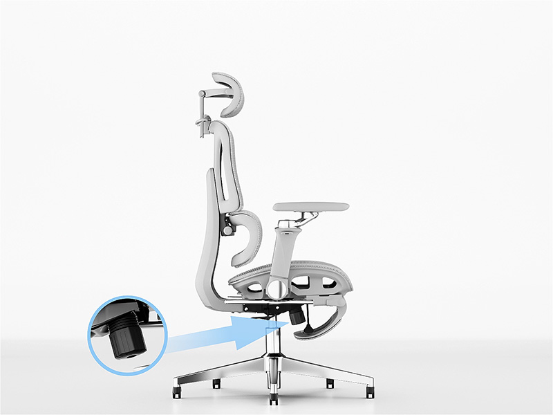 Amazon.co.jp: Comfora 人体工学チェア オフィスチェア フットレスト付