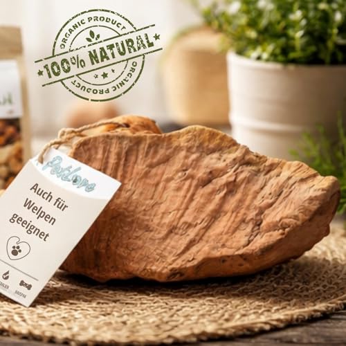 PetLove Kauwurzel für Hunde aus Baumheide • Natürliches Kauspielzeug hypoallergen • Kauknochen ohne Zusätze, ohne Kalorien, ohne Chemie • Größe: XS (50-124g) • Für Welpen