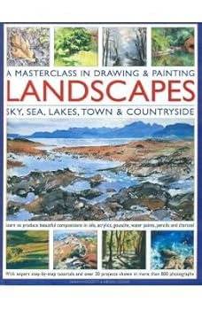 Paperback A Masterclass in Drawing & Painting Landscapes Book