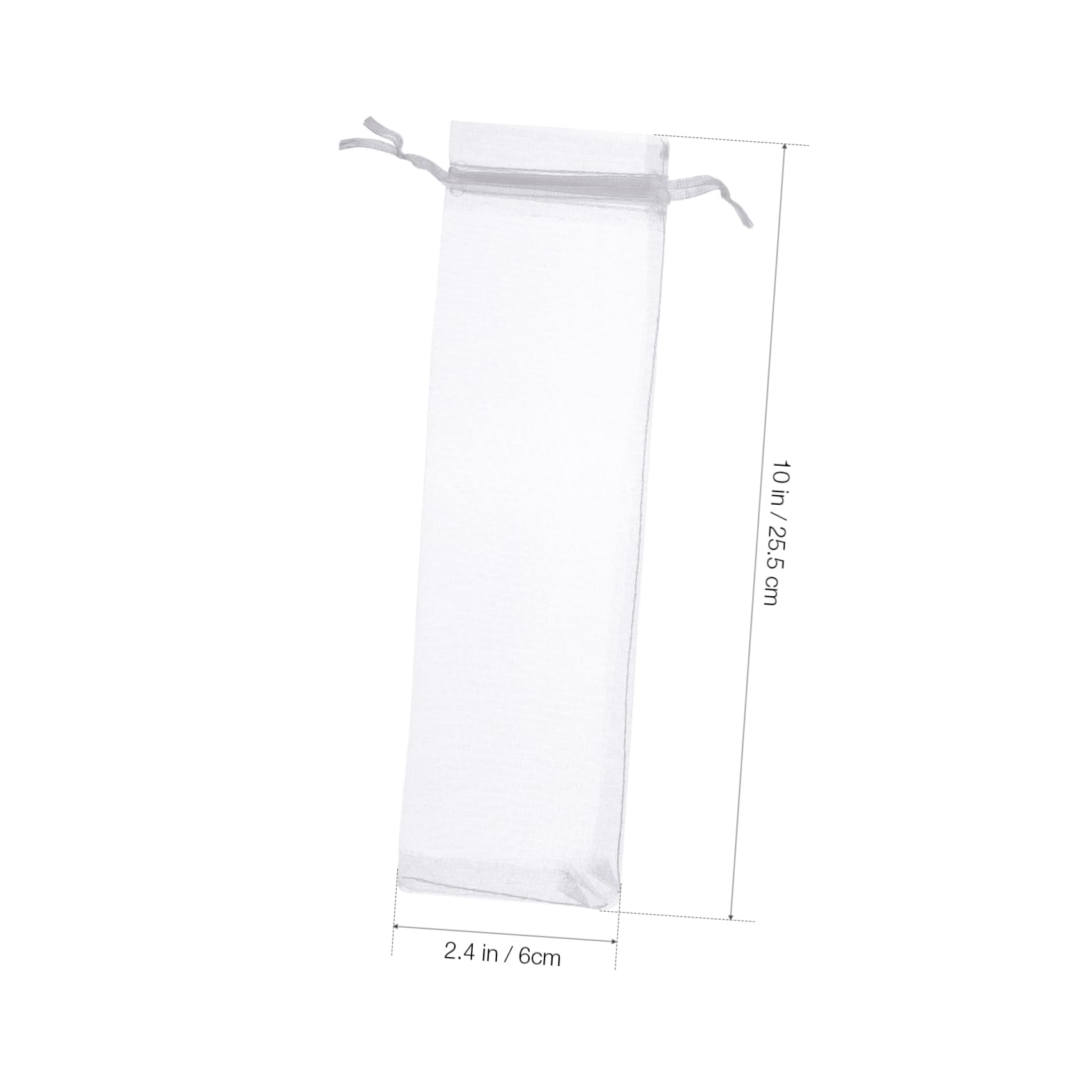 SEWOART 200stücke Organza Geschenktüten Mit Kordelzug Weiße Fächer-taschen Für Hochzeiten Partys Schmuck Und Leicht Und Langlebig Für Aufbewahrung Und Präsentation