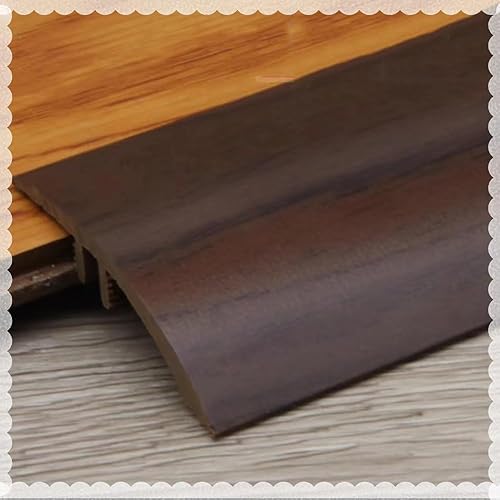 Miniatura 16 de Tira de transición de umbral de PVC de 1/2 a 4/5 pulgadas, tira de transición de piso para umbral de puerta, tira de borde de piso, tira de cubierta