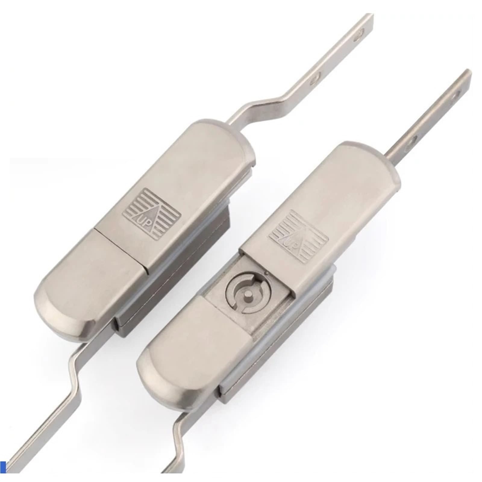 Sxolcoufoh B Ms820 Upper And Lower Connecting Rod Lock Triangle Word Stainless Steel 1Pcs(B)