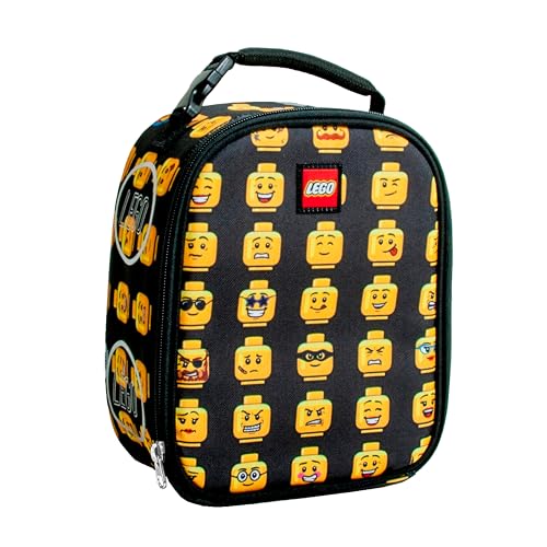 LEGO Kids Heritage Classic Lunch Box, Insulated Soft Reusable Lunch Bag Meal Container for Boys and Girls, Perfect for School or Travel, Meal Tote...