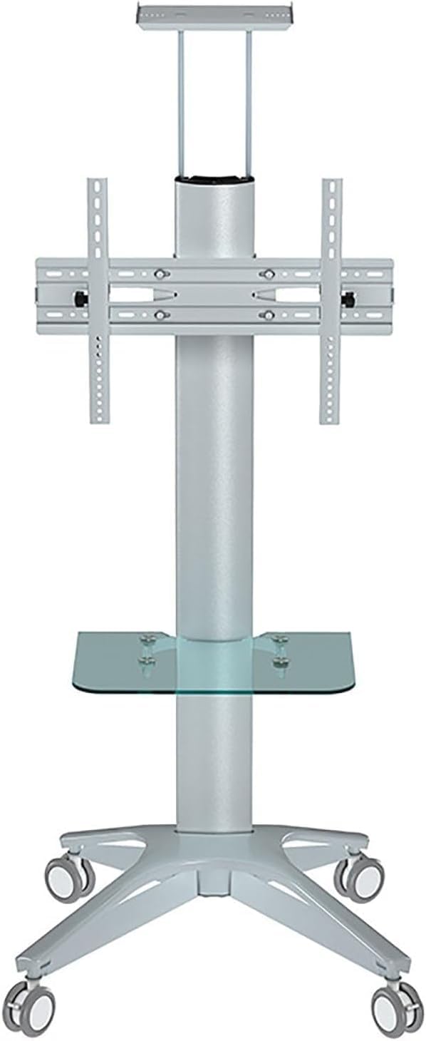 OLSKFUH Mobile Tv Stand Mobile Tv Cart With Wheels, Rolling Tv Cart For Home Display With Adjustable Height, For 32 To 70 Inch Lcd/Led Tvs For Living Room, Office, Meeting Room,