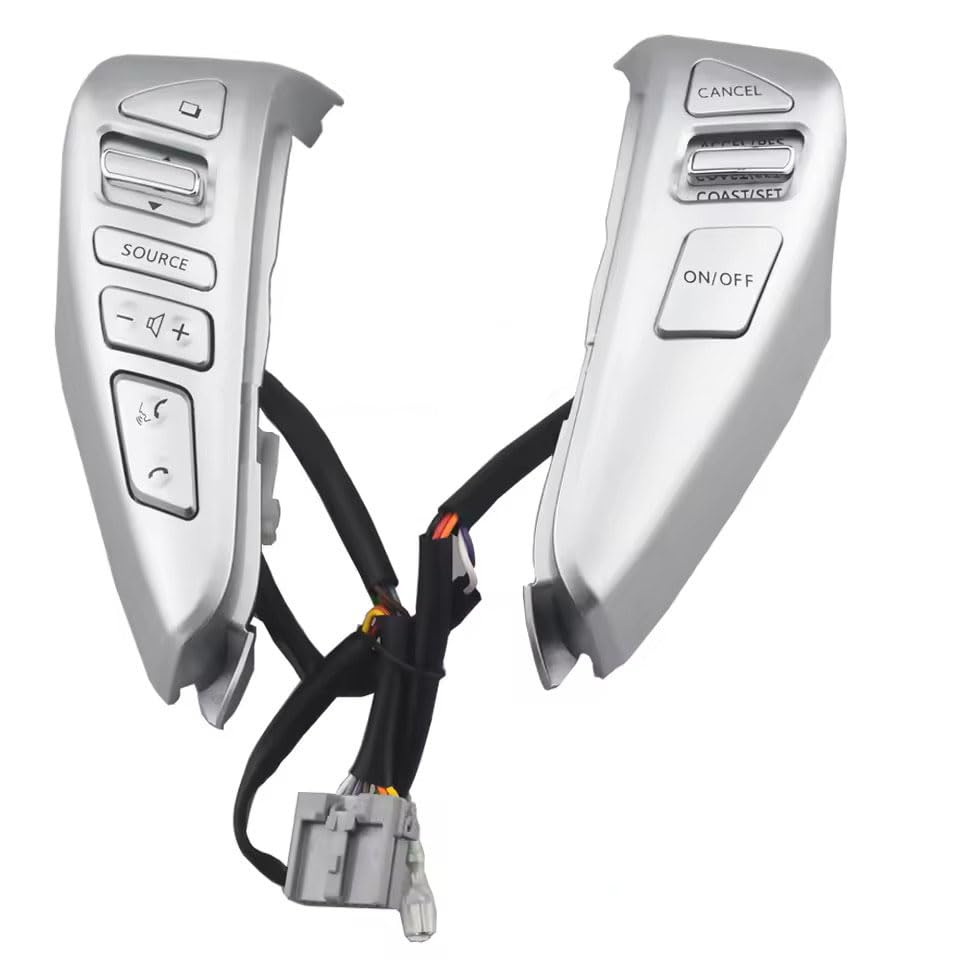 Amazon.co.jp: LUPPY C26 セレナ ステアリングスイッチ シルバー 互換