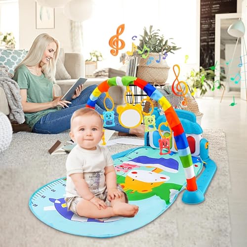 Tapis de jeu sensoriel 5 en 1 cadeau de naissance idéal