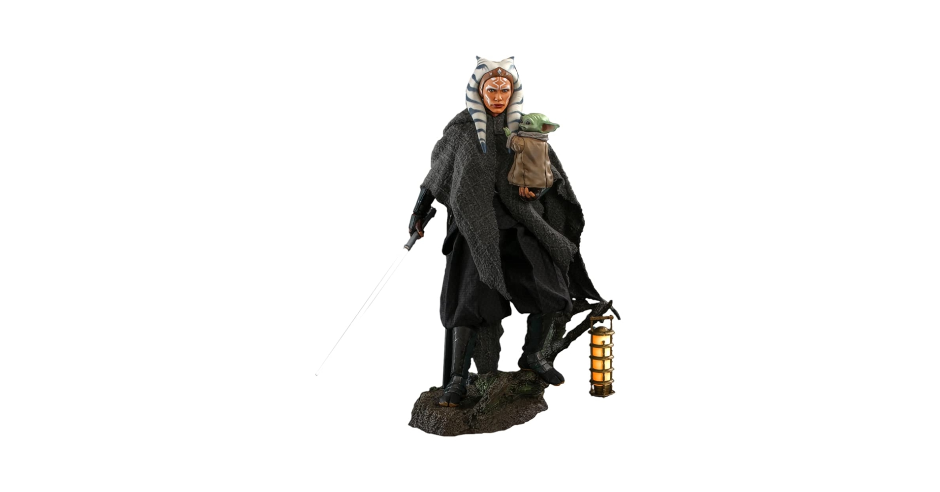 Amazon.com: Hot Toys 1:6 Ahsoka Tano & Grogu - Star Wars