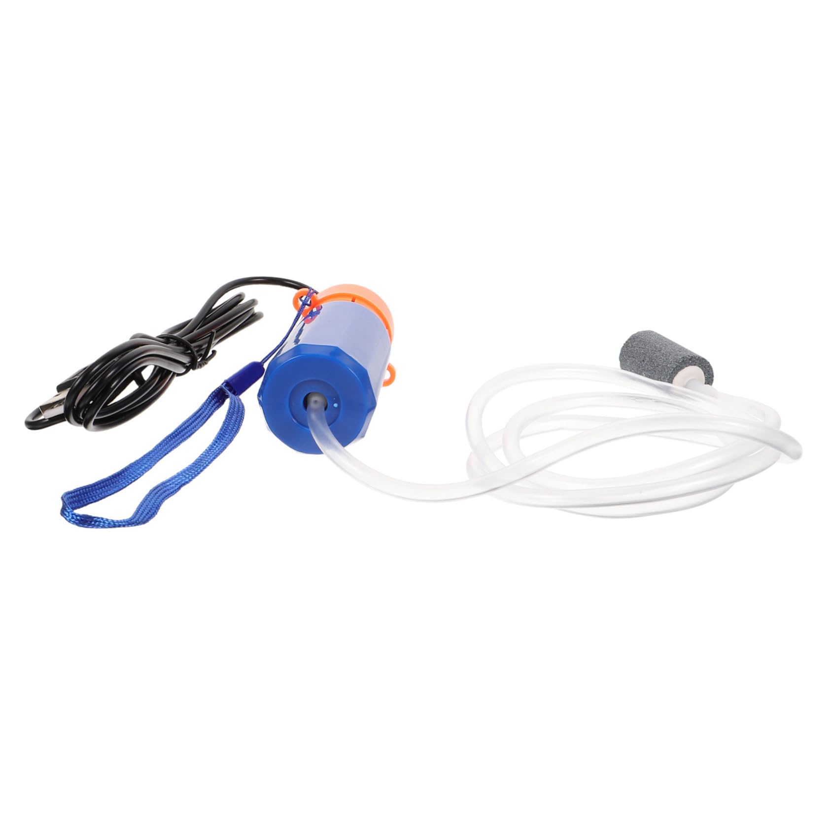 YARNOW Bomba De Oxigeno USB Estante para La Cabeza Organizador De Tapa De Olla para Puerta De Armario Cordón De Cadena De Llave Tanque Arruga Pecera Atrapar Ahorrador Abdominales