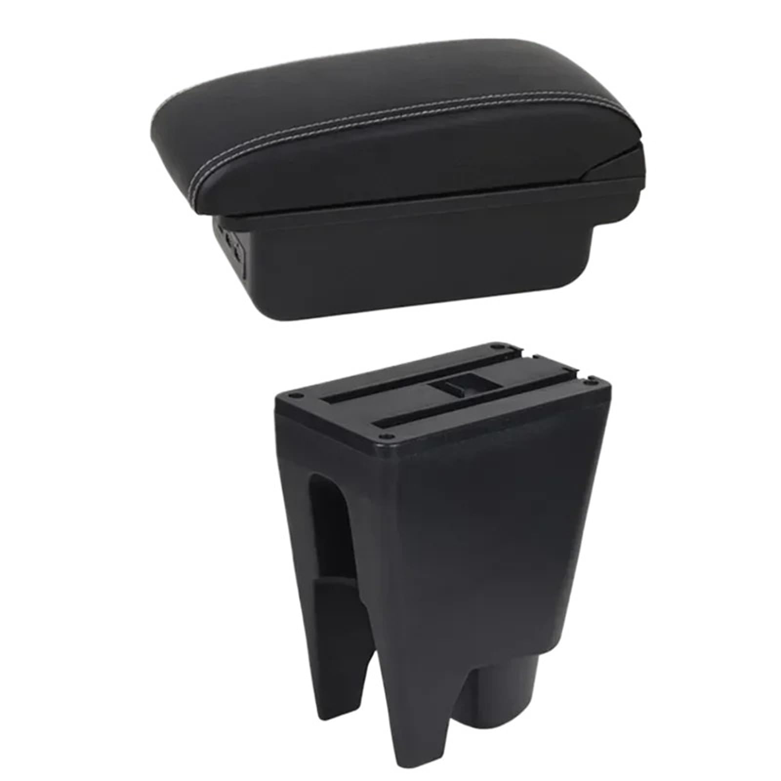 JMOLXURI Car Armrest Box For Peugeot 107 Car Armrest Box Center Console