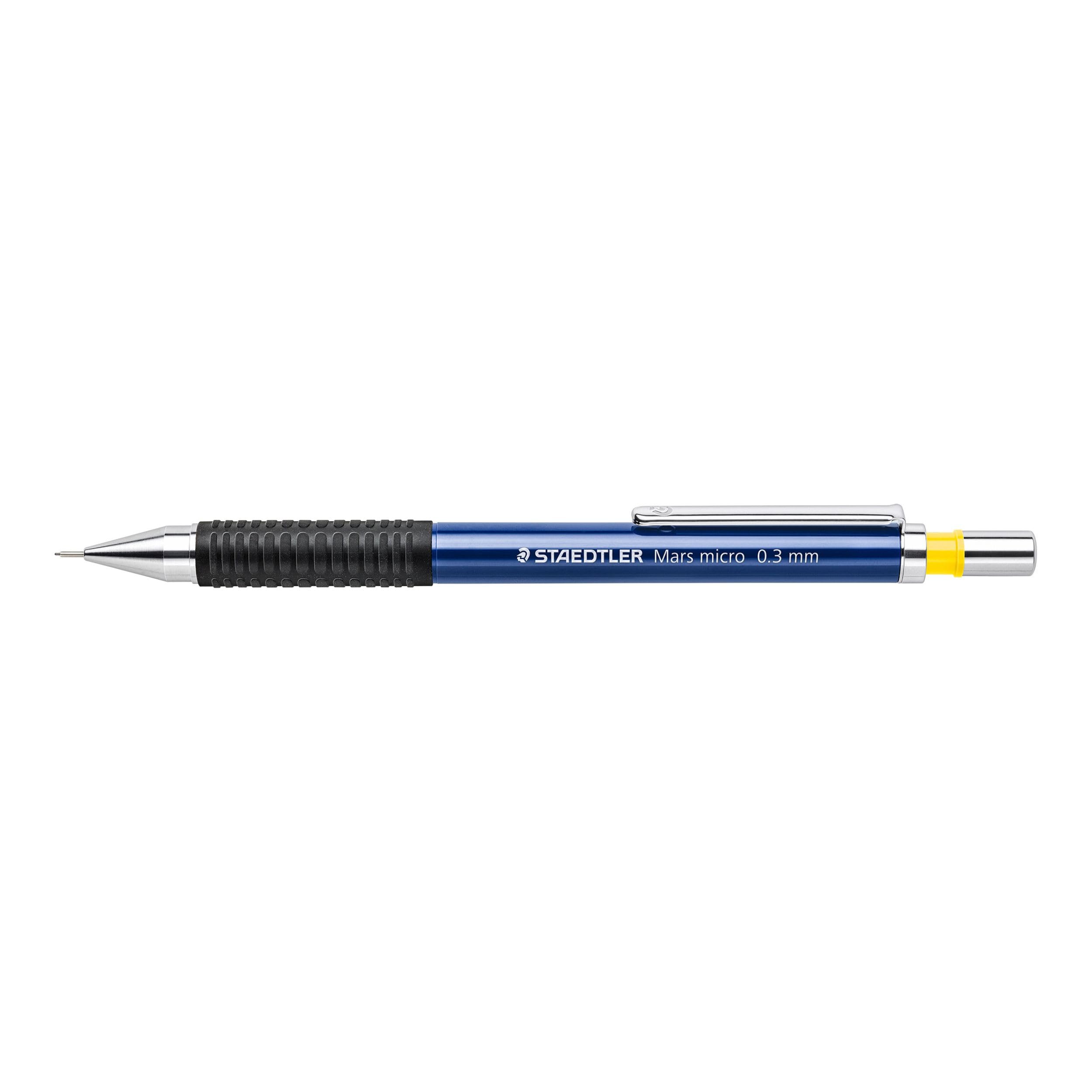 Staedtler Mars Micro Portamine con Gomma Integrata, Matita Meccanica Antiscivolo per Disegno e Scrittura