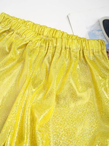 Unisex Kids Hip-hop Street Dance Pants Metallic Jazz Jogging Pants Athletic Sweatpants Performance Wear4