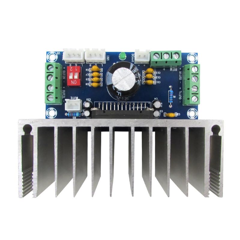 for XH-M231 4-Channel Car Amplifier Board TDA7388 4x41W Audio Module DC 12V