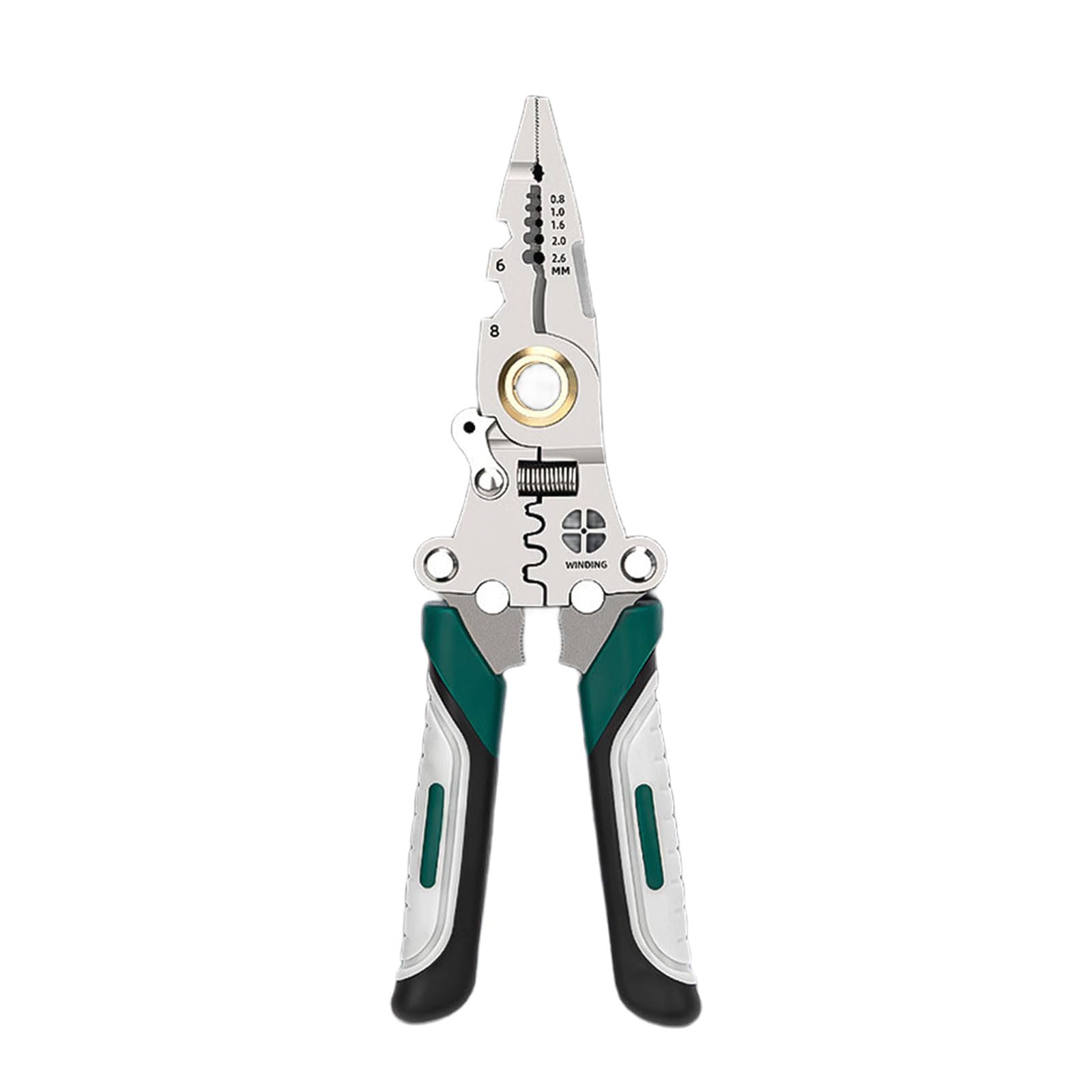 Msioytog Center Split Wire St Electric Stripping Pliers Cutter Tool Efficient Wire Cutting & Stripping For Home Maintenance Smooth Function Switching Wire Stripper Crimper Cutter