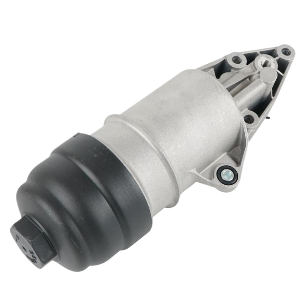 Alloggiamento del filtro dell'olio motore in alluminio con filtro compatibile con A4 A5 S5 A6 A7 A8 Q7 Q5 2.4 2.8 3.0 TSI 06E115405K 06E115405C