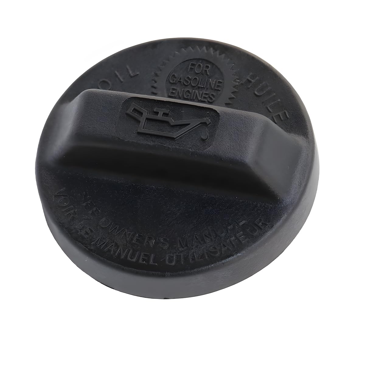 CGEAMDY Bouchon Réservoir Essence/Huile Moteur Universel – Caoutchouc Résistant Noir – Remplace 15610-RGA-000 / P5G-000 / PFB-000